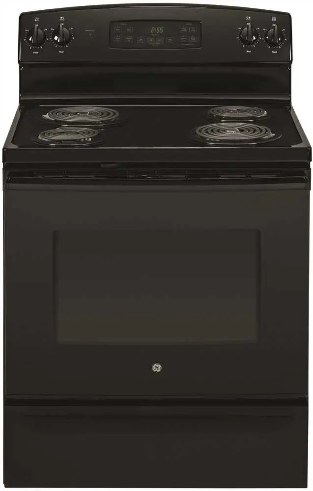 Ge&Reg; 30-Inch 5.3 Cu.Ft. Free-Standing Electric Range, Black 1