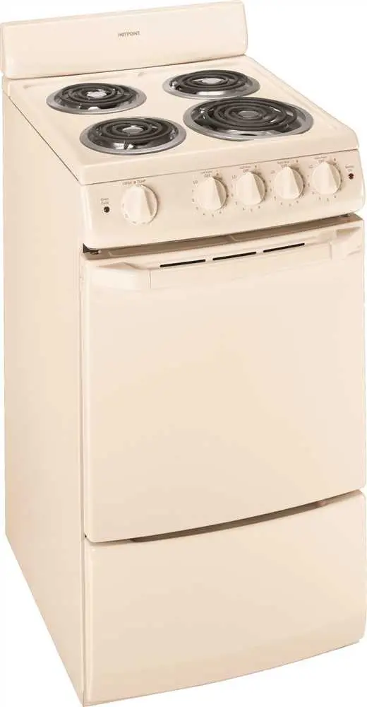 Hotpoint&Reg; 20-Inch 2.4 Cu.Ft. Free-Standing Electric Range, Bisque 1