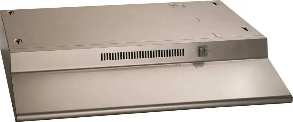 Hotpoint&Reg; 2-Speed Non-Vented Range Hoods, Metallic, 120 Volt, 2.5 Amps 1
