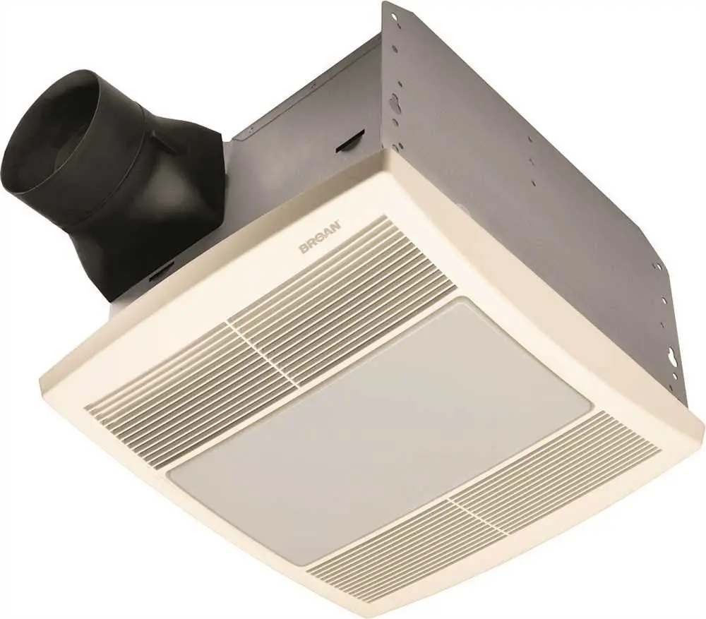 Broan Exhaust Fan With Light 1.0 Sone 80 Cfm 1