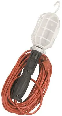 Woods&Reg; Pvc Work Light, 18-2 Sjt, Orange, 75 Watts, 25' 1