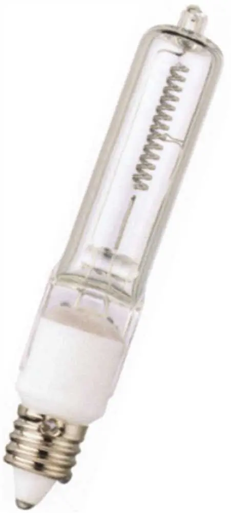 Sylvania Super Q&Reg; Halogen Quartz Lamp, T12, 250 Watt, 120 Volts, Mini Can Screw, Clear, Tungsten, Single End 1