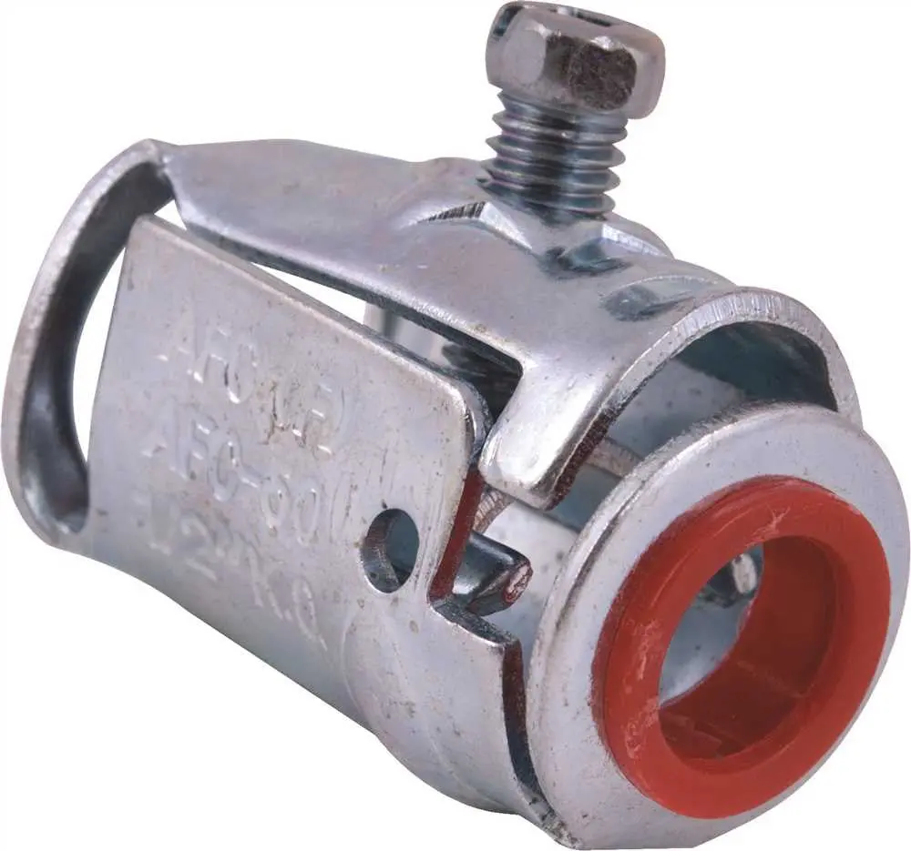 Steel Cable Connector Single Mc-Ac-Bx 1-2 In. 1