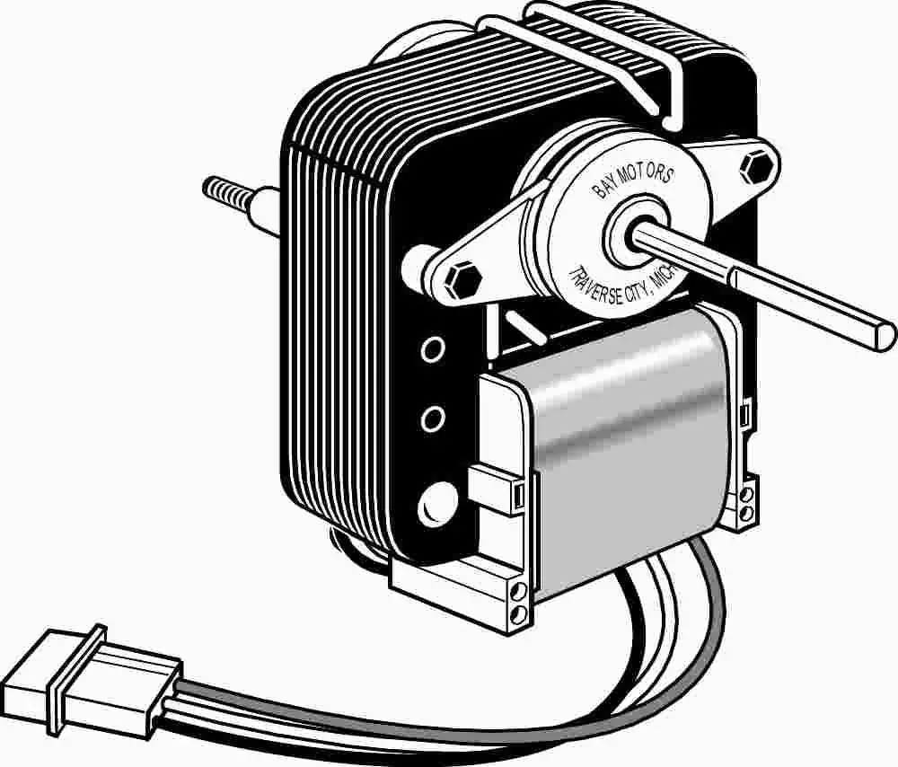 Vent Hood Motor 2 Speed Em554 1