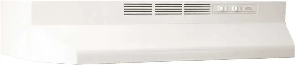 Broan Manufacturing&Reg; Under Cabinet, Non-Ducted Range Hood, White 1