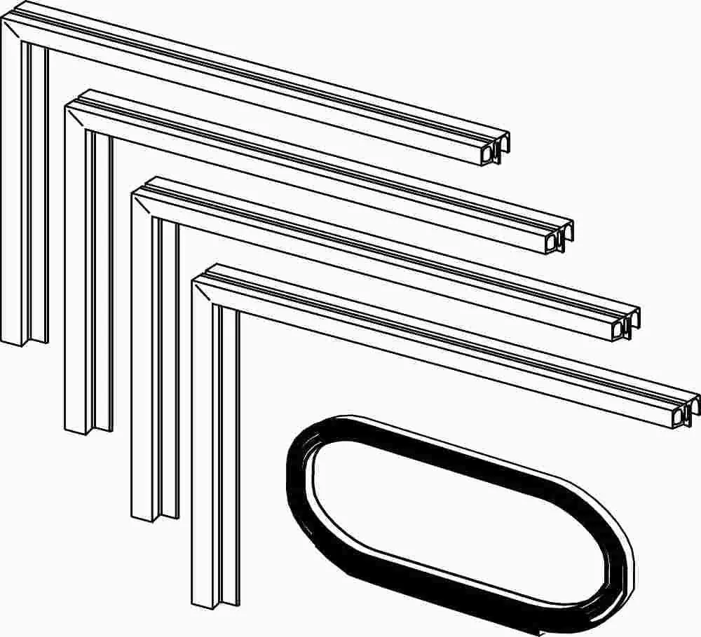 Universal Refrigerator Door Gasket 32 In. X 55 In. 1