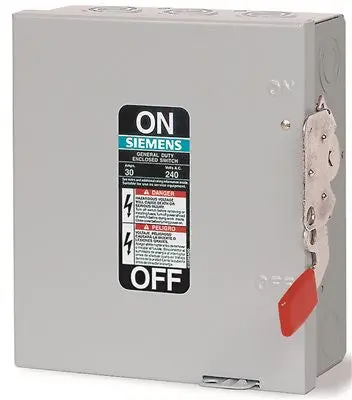 Indoor General Duty Enclosed Safety Switch 1