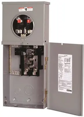Outdoor Main Breaker Metered Service Equipment Panel 200Amp 1