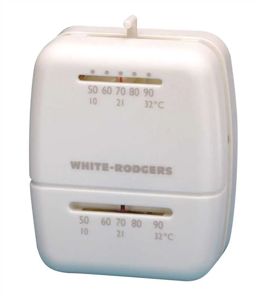 White Rodgers Economy 24 Volt-Millivolt Heat Thermostat 1