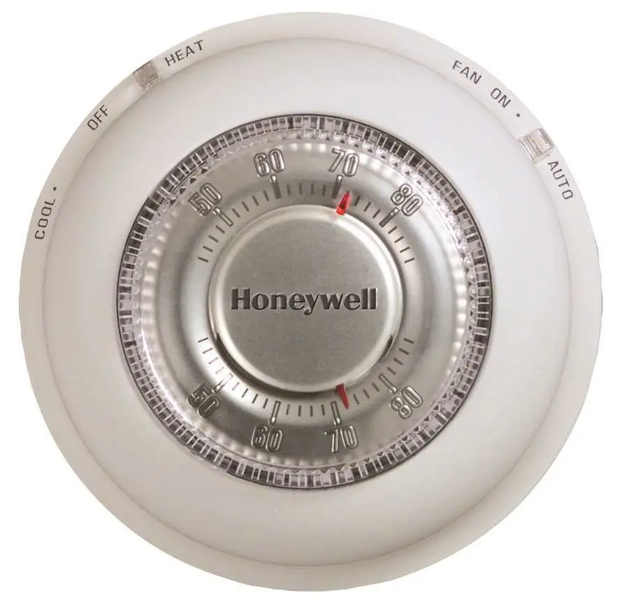 Honeywell Non-Programmable Digital Thermostat, Heat Only, White 1
