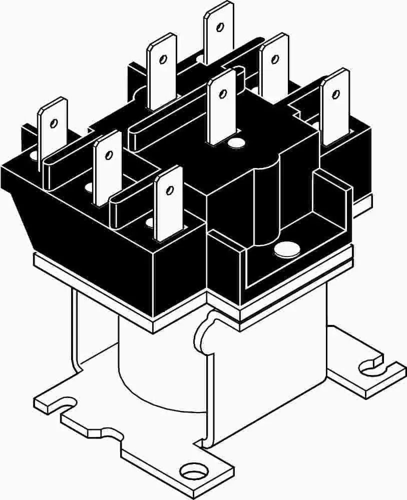 Relay Switch 2 Pole 24 Volts 1
