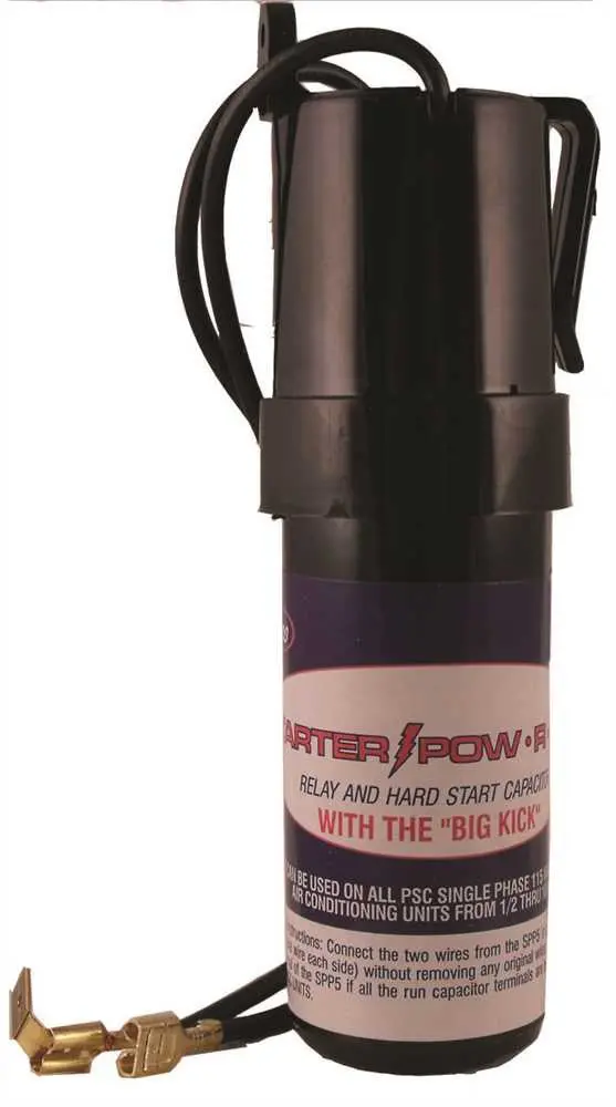 Relay-Capacitor Hard Start Kit, 300% Increase Starting Torque 1