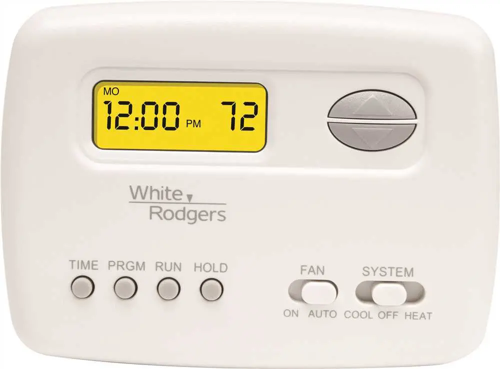 White-Rodgers&Trade; 70 Series&Trade; Single-Stage Programmable Digital Thermostat, 5+2 Day 1