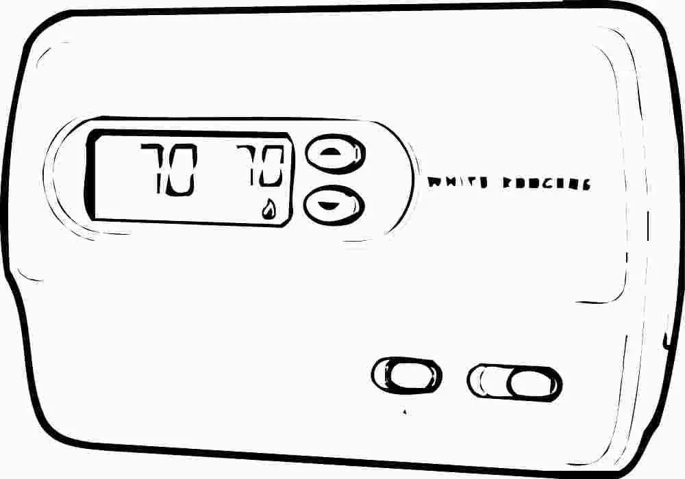 White Rodgers Thermostat Single Stage 1