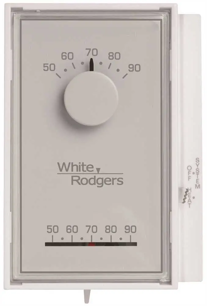 White Rodgers Mercury Free Single Stage Thermostat 1