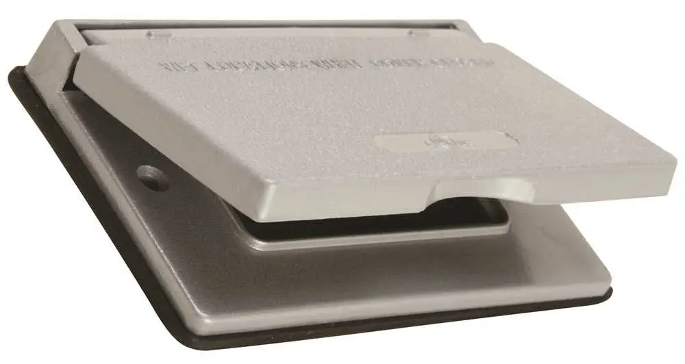 Aluminum Gfci Weatherproof Horizontal Cover 1