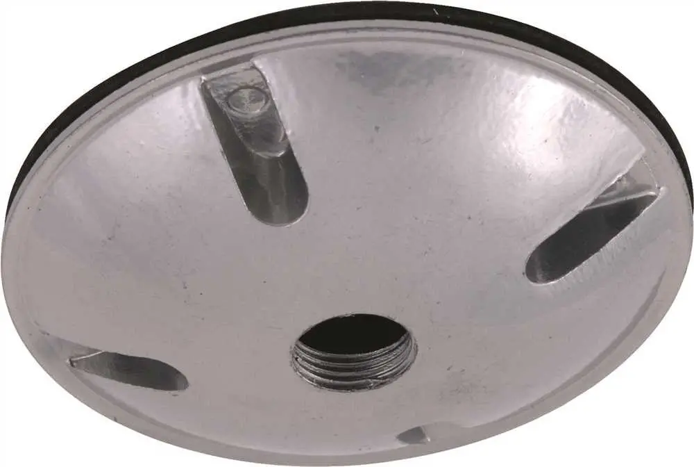 Aluminum Lampholder Weatherproof Cover Round 1 Tapped Hold 1-2 In 1