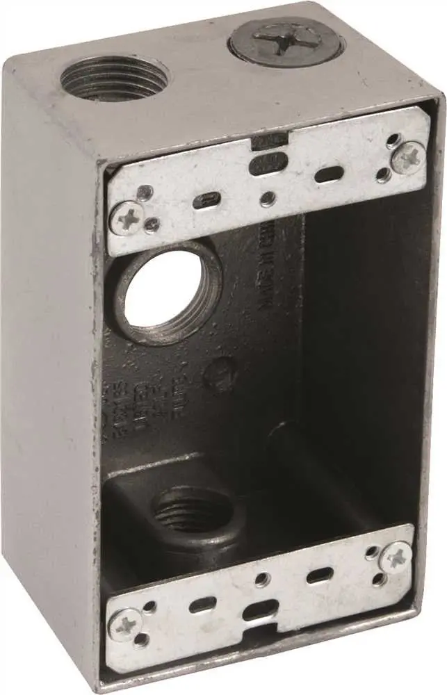 Aluminum 1 Gang Weatherproof Box 1