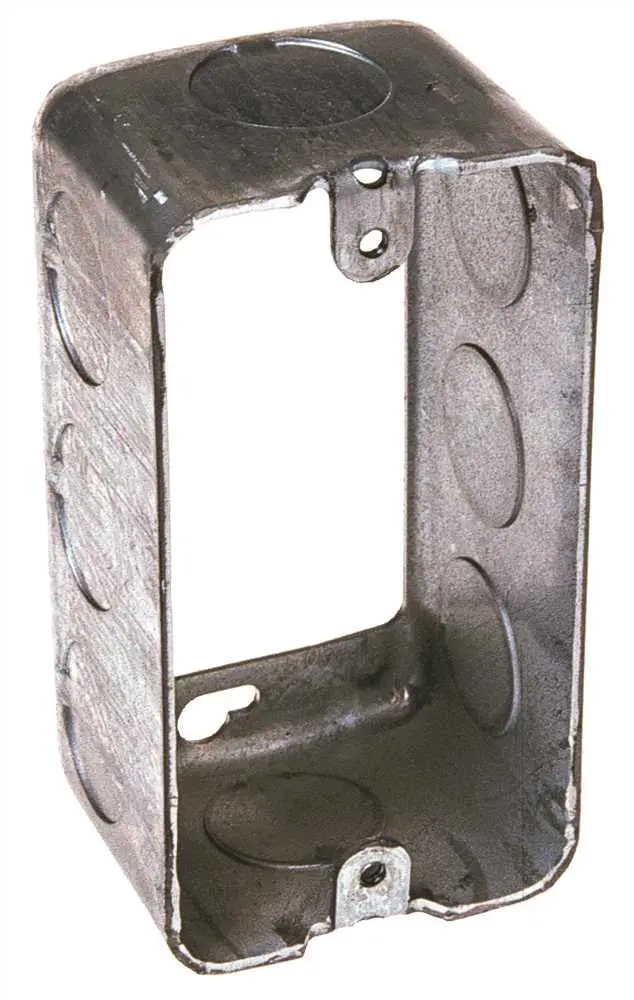 Hubbell Handy Box Extension Six 1-2 In. Knockouts 1-7-8 In. Deep 1