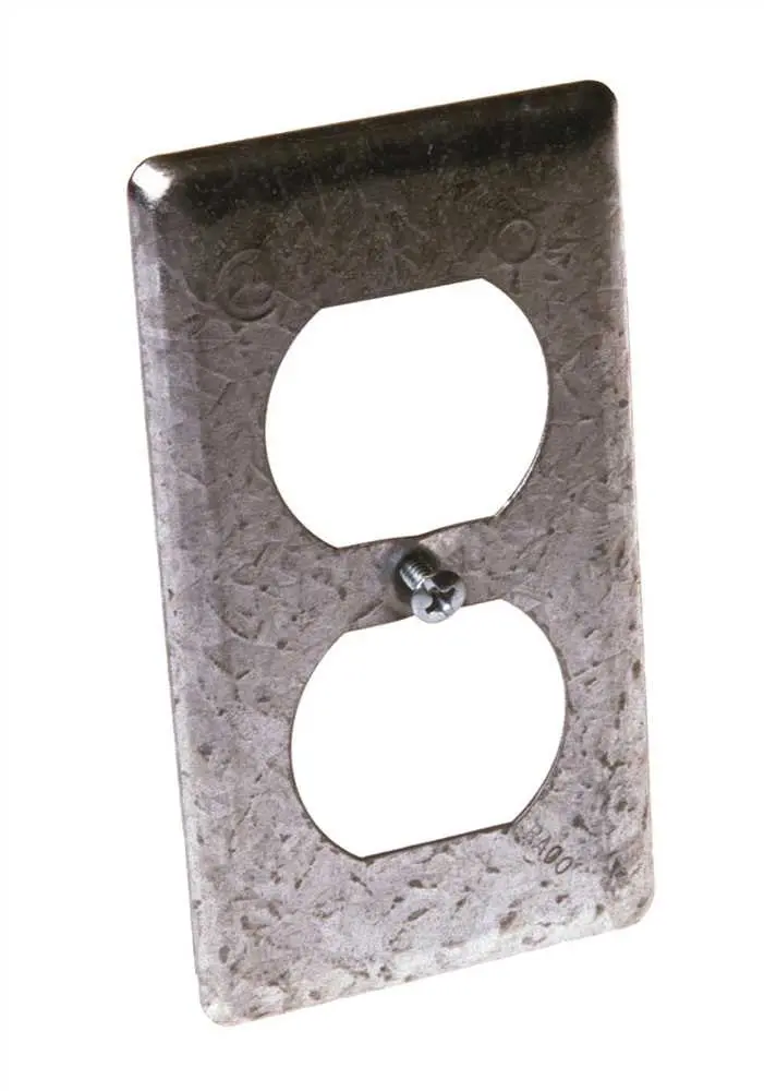 Hubbell Handybox Duplex Receptacle Cover 1