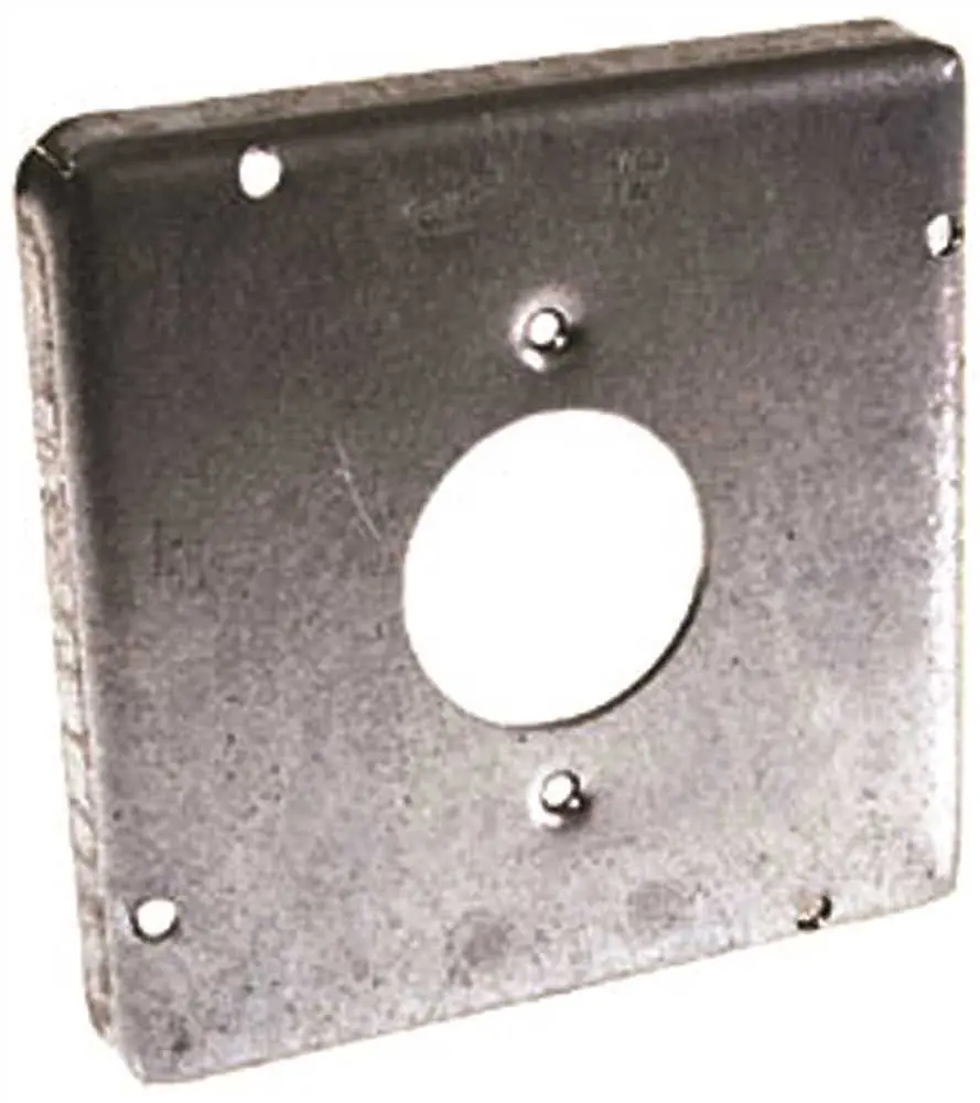 Hubbell Square Cover 4-11-16" Exposed Work 1 Receptacle 20 Amp 1