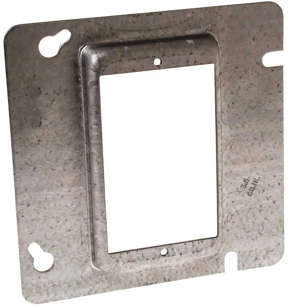 Hubbell Square Mud Ring 4-11-16 In. 1 Device Raised 1-2 In. 1