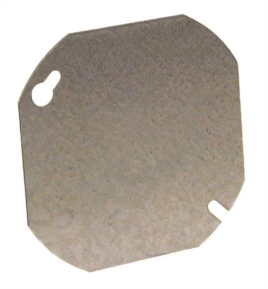 Hubbell Flat Blank Octagon Cover 4 In 1