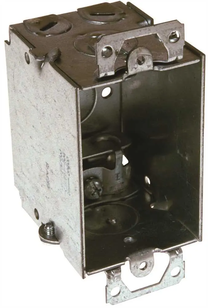 Hubbell Switch Box Gangable Mc And Or Bx Clamps Plaster Ears 1