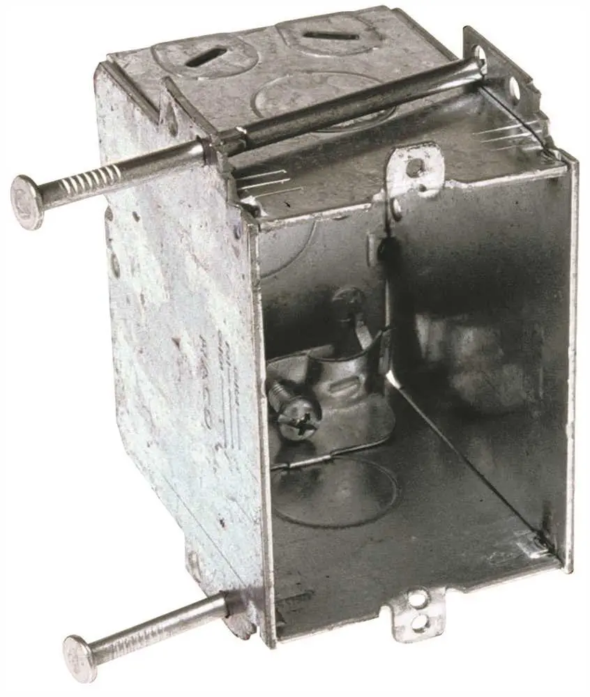 Hubbell Switch Box Non Gangable Nail On Nmsc Clamps 1