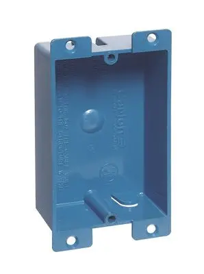 Non Metallic 1 Gang Flanged Old Work Box 1