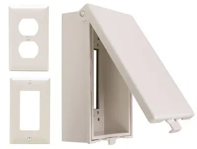 Standard Size In And Out Weatherproof In Use White Cover 1