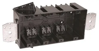 Non Metallic 4 Gang New Work Switch Box 1