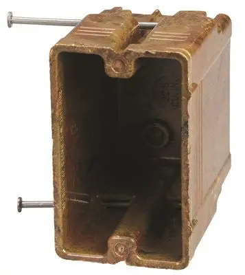Phenolic New Work Outlet Box 1 Gang 1