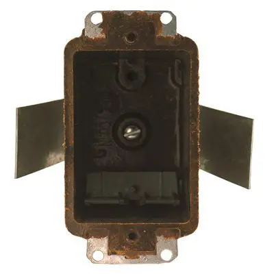 Phenolic 1 Gang Old Work Outlet Box 1