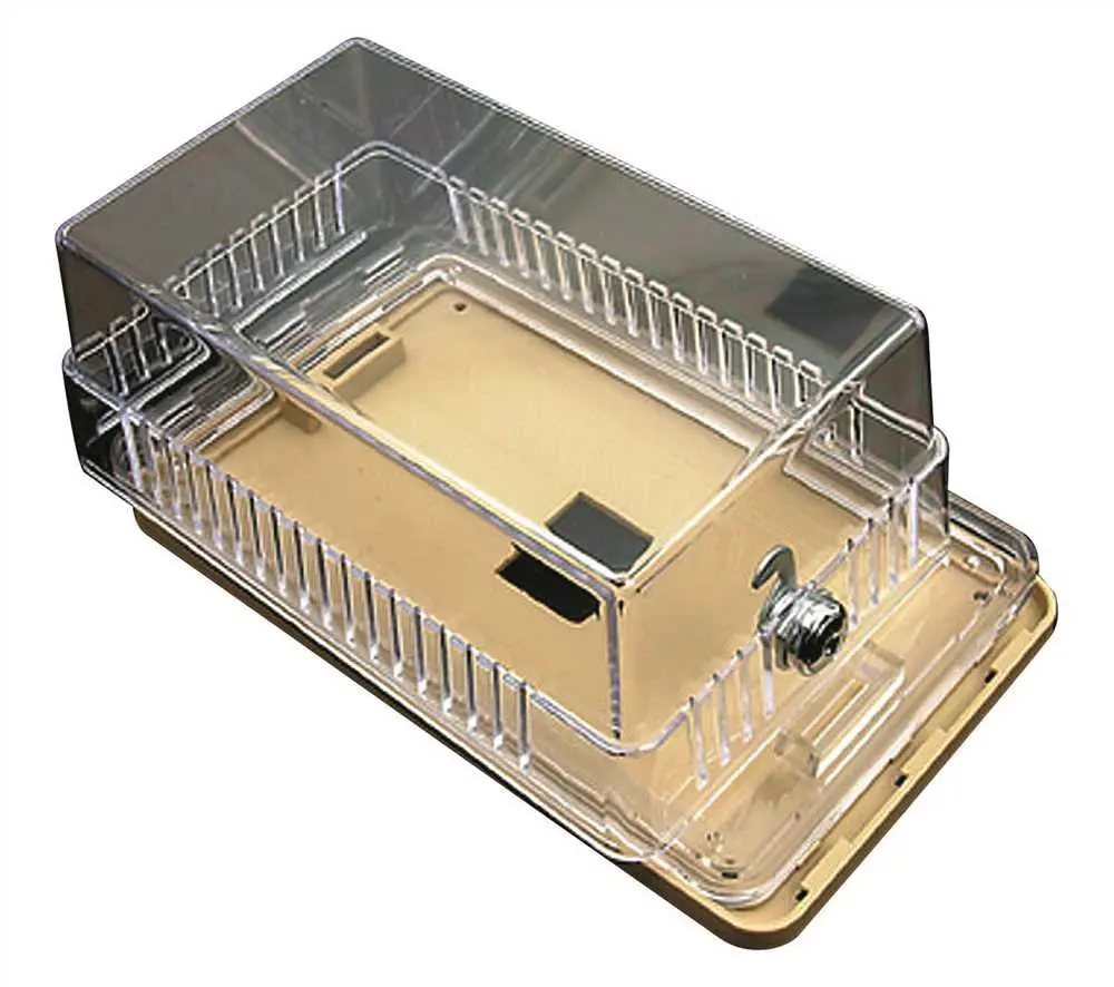Thermostat Guard Clear Plastic Cover, 5-3-4" X 3-1-2" X 2-3-4" 1