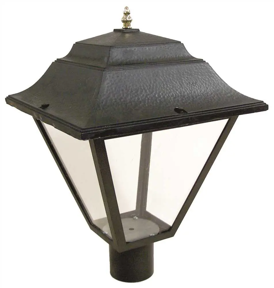 High Pressure Sodium Post Lantern 70W Fixture 70 Watt 1