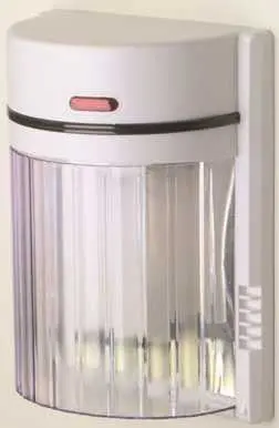 Fluorescent Security Wall Fixture 1