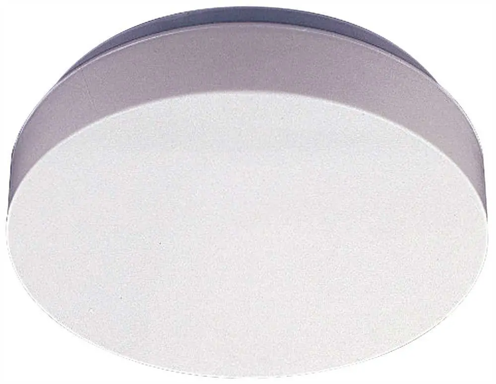 Drum Ceiling Fixture With One 22 Watt Circline Type Fluorescent Lamp, 11 In., White 1