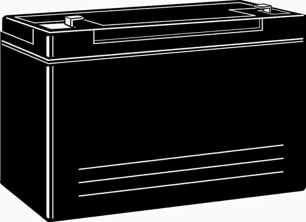 Rechargeable Replacement Battery For Emergency Exit Light 6 Volts, 10 Amps 1