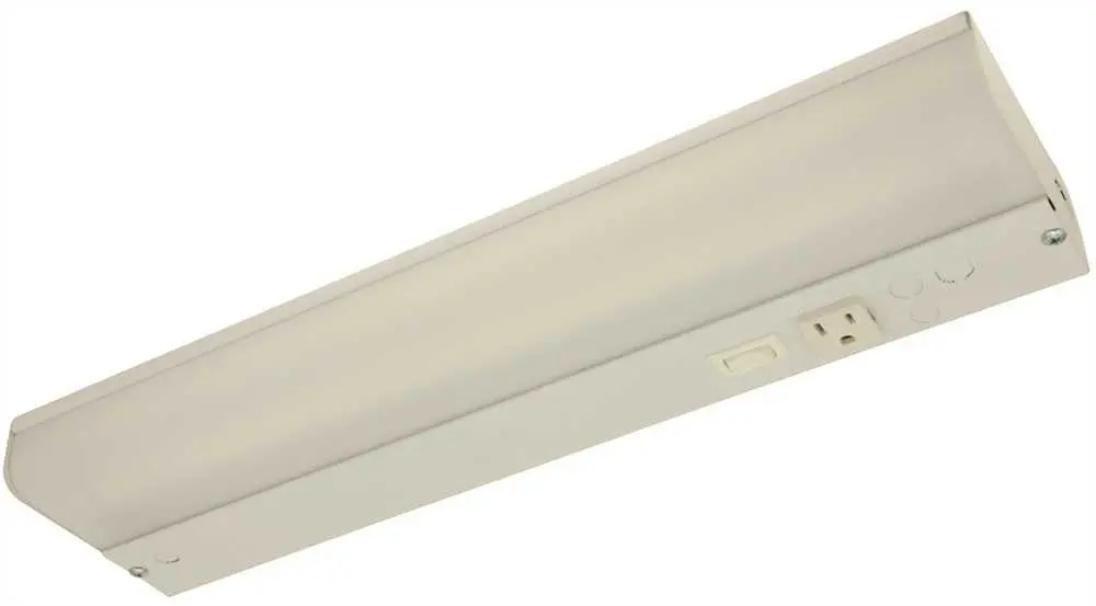 Under Cabinet Fluorescent Light Fixture, 18 X 4-1-2 X 1-3-4", 1 F15t8 Lamp Included 1
