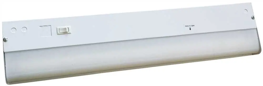 Monument&Reg; Under Cabinet Fluorescent Light Fixture, 24 X 5-1-2 X 1-3-4", 1 F20t12 Lamp Included 1