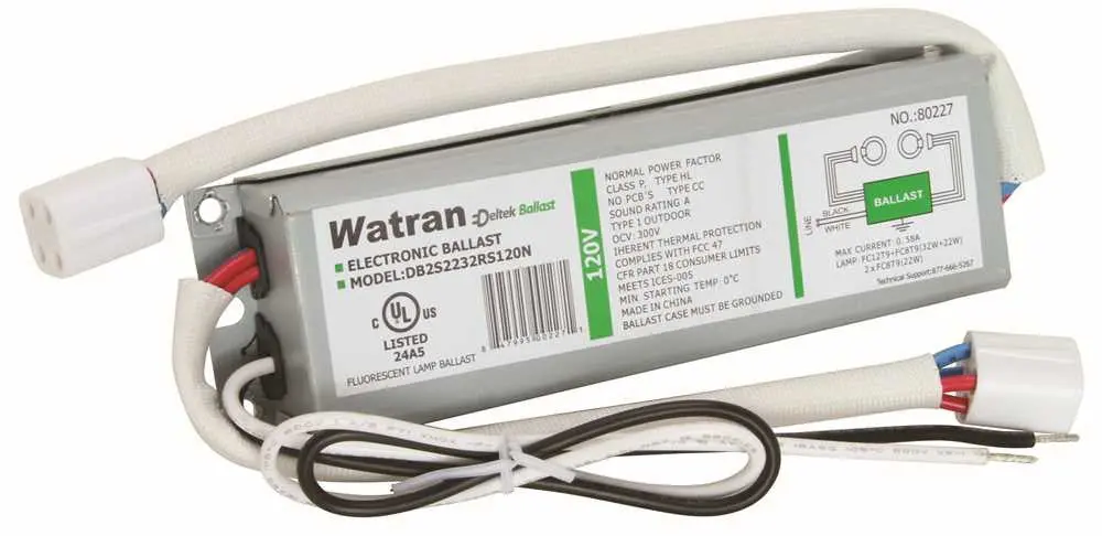 Fluorescent Ballast 32 Watt 6 In. Mounting 1