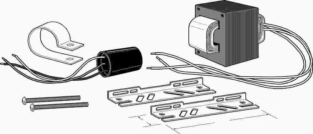 Ballast Kit 120 Volts 50 Watts Hps 60 Hertz 1