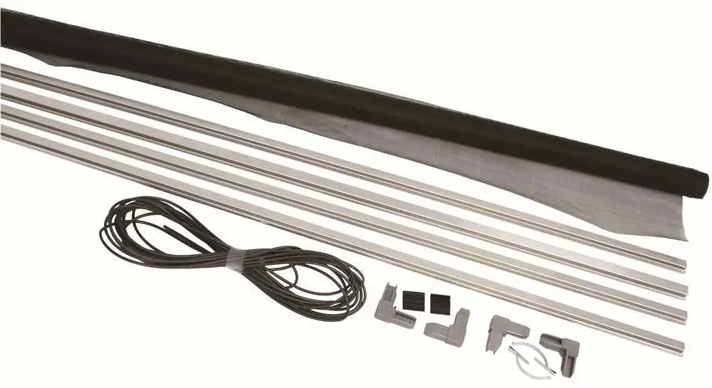 Window Screen Kit, 60 In. Wide Aluminum Frame 1