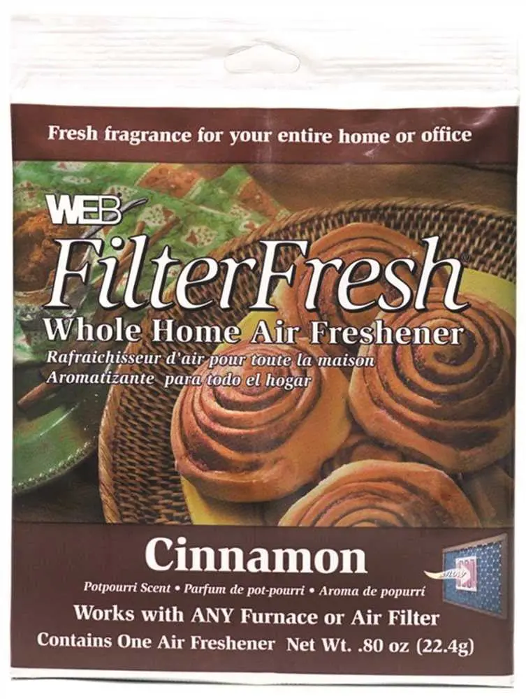 Web&Reg; Air Filter Freshener, Cinnamon 1