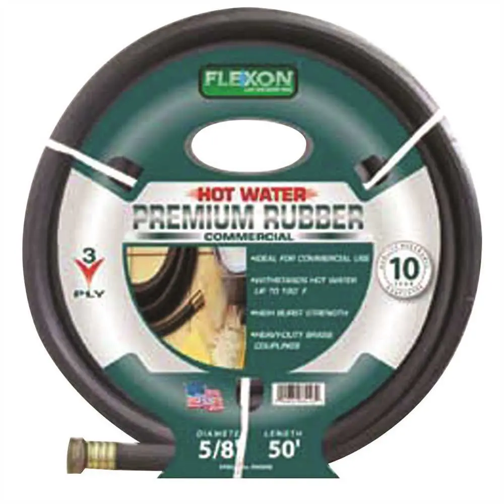 Commercial Premium Rubber Hose 5-8 In. X 25 Ft. 1