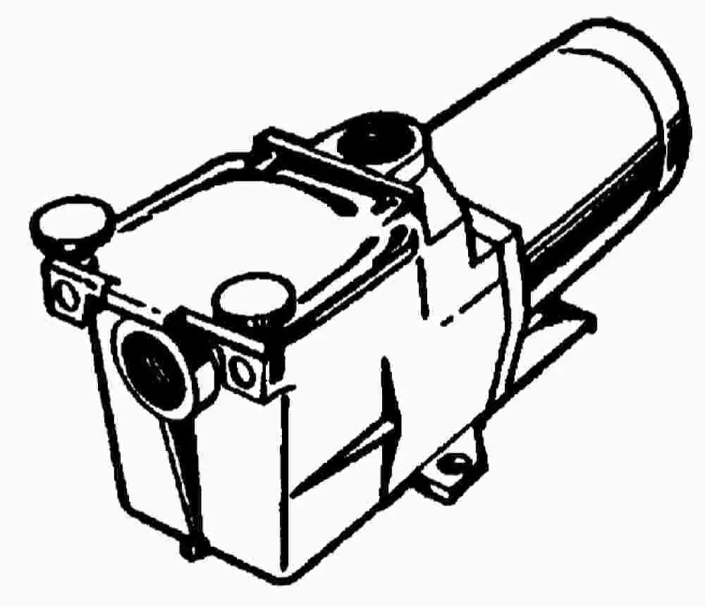 Hayward Pool Pump 1-1-2 Hp 110 Or 230 Volt 1