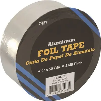 Aluminum Foil Tape 2 Mil 2" X 50 Yd. 1