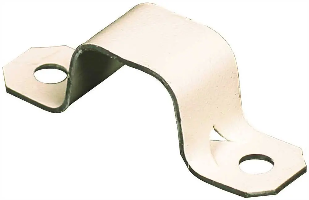 Wiremold&Reg; V700 Mounting Strap, Steel, Single-Channel, Ivory 1