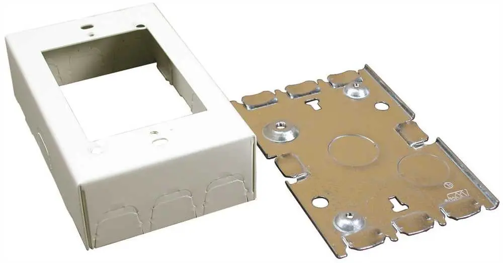 V500 And V700 Device Steel Shallow Box Ivory 1